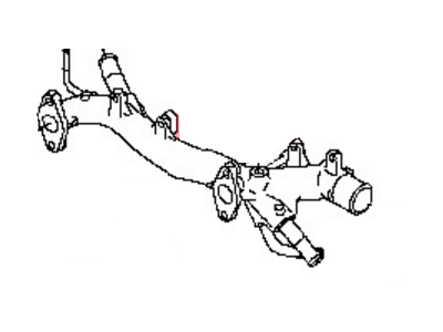 Infiniti JX35 Thermostat Housing - 11060-3NT0A