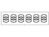 Infiniti 12033-JK20C RING SET PISTON