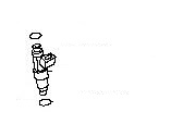 Infiniti 16600-EY00A INJECTOR ASSY-FUEL