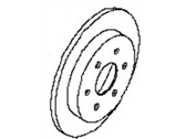 Infiniti 43206-9FF0C ROTOR BRAKE