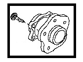 Infiniti 43202-JK00A HUB ASSY-REAR