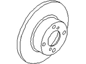Infiniti 43206-42R05 ROTOR DSC BRAKE