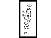 Infiniti 16600-AE064 INJECTOR ASSY-FUEL