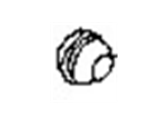 Infiniti 43234-31U00 CAP-HUB,REAR WHEEL