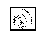 Infiniti 32203-CD50A BEARING-MAIN SHAFT