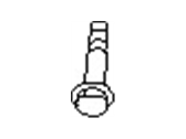 Infiniti 08120-8401E BOLT