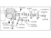 Infiniti 16118-1W610 THROTTLE BODY