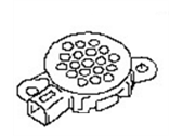 Infiniti 25640-7S200 BUZZER ASSY
