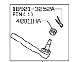 Infiniti 48640-EG026 SOCKET-KIT SIDE ROD OUTER
