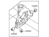 Infiniti 43021-3JA0B SERVICE FILE HOUSING ASSY-AXLE, REAR