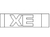 Infiniti 84891-32F01 LABEL REAR NISSAN 200SX WHITE
