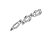 Infiniti 14036-AG010 GASKET - EXHAUST MANIFOLD, A