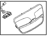 Infiniti 90606-3NC3A HANDLE-TAILGATE