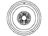 Infiniti 40300-4HK6A WHEEL ASSY-SPARE TIRE