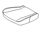 Infiniti 87370-ZE90B TRIM ASSY - FRONT SEAT CUSHION