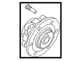 Infiniti 43202-7S000 HUB ASSY-REAR