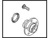 Infiniti 43200-2Y000 HUB ASSY-REAR