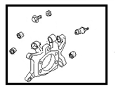 Infiniti 43019-31P02 HOUSING-REAR AXLE,LH