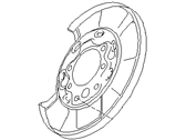 Infiniti 44020-AL510 PLATE ASSY-BACK,REAR BRAKE RH
