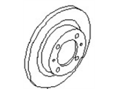 Infiniti 43206-31U12 RTR-DSC BRAKE