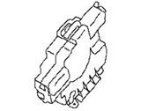 Infiniti 90500-3JA1A LOCK ASSY TAIL GATE