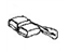 Infiniti 89842-ZQ08B Belt Assembly-3RD Seat Buckle,RH