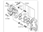 Infiniti 41011-3JA0A CALIPER Assembly-Front LH,W/O Pads Or SHIMS