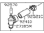 Infiniti 92411-1LA0A Hose-Heater, Outlet