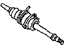 Infiniti 39100-3JA3A Shaft Assy-Front Drive,RH