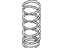 Infiniti 55020-3JV0A Rear Suspension Spring