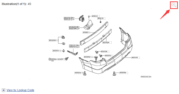 How can I see an expanded part diagram view?